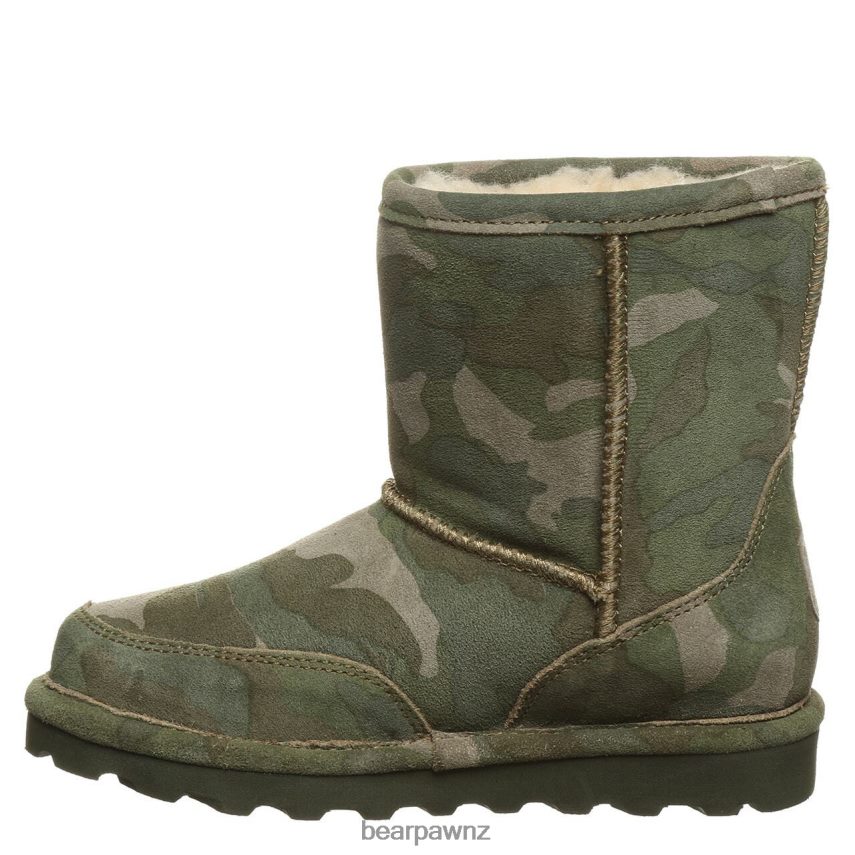 Boots BEARPAW Brady Youth Olive Camo Kids 04LP2L603