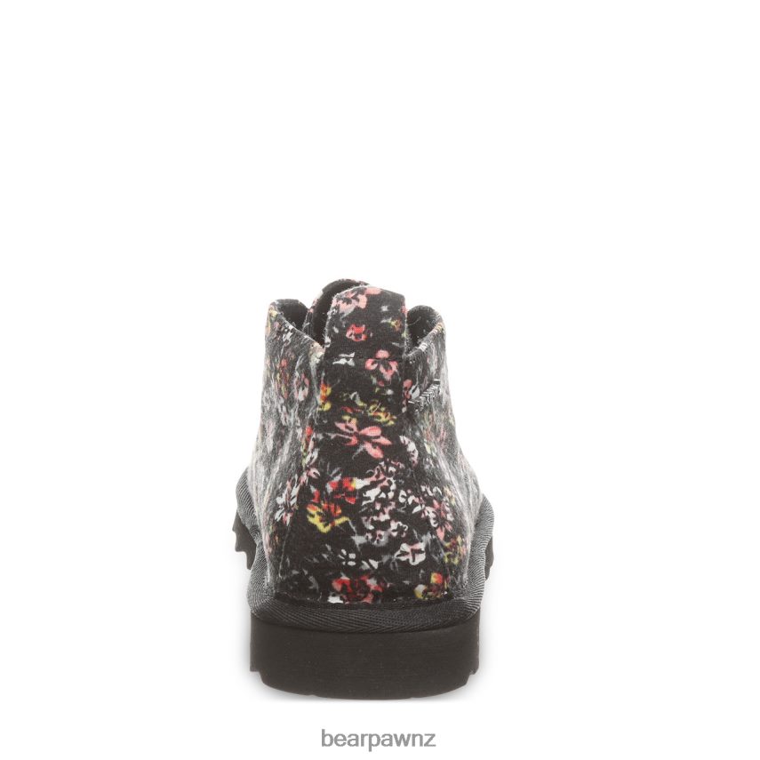 Boots BEARPAW Skye Youth Black Floral Kids 04LP2L571