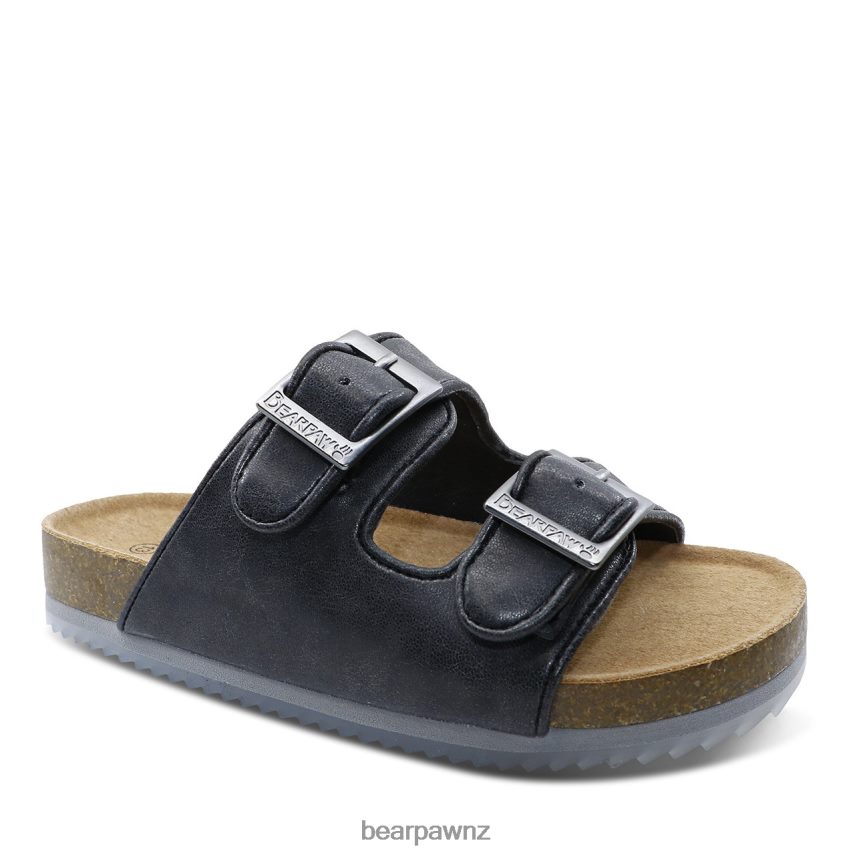 Sandals BEARPAW Brooklyn Youth Black Kids 04LP2L620