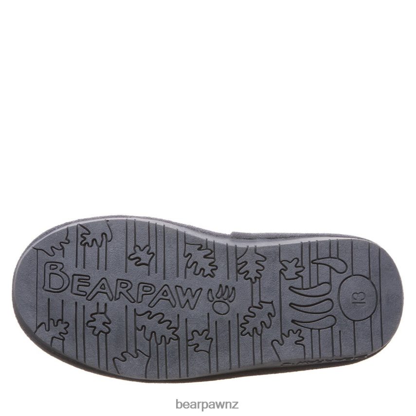 Slippers BEARPAW Alice Youth Charcoal Kids 04LP2L618