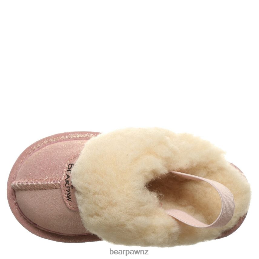 Slippers BEARPAW Loki Toddler Pink Glitter Kids 04LP2L612