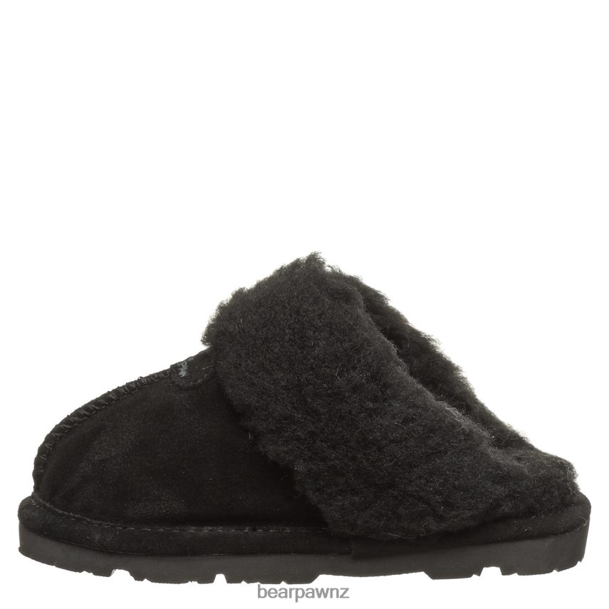 Slippers BEARPAW Loki Youth Black Kids 04LP2L617