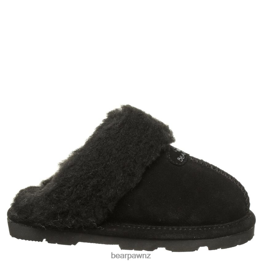 Slippers BEARPAW Loki Youth Black Kids 04LP2L617