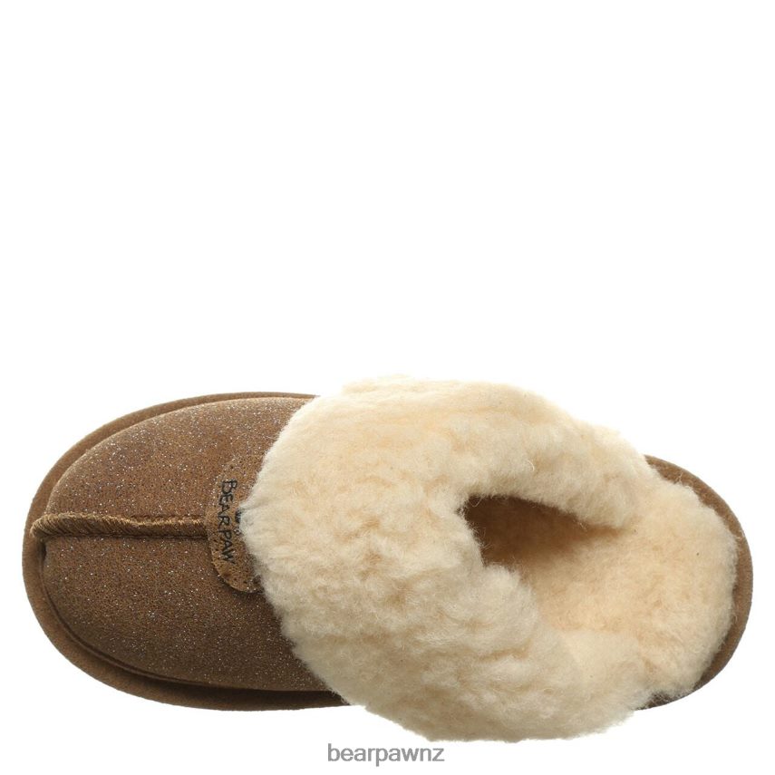 Slippers BEARPAW Loki Youth Hickory Caviar Kids 04LP2L614