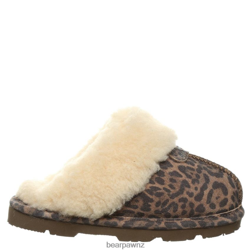 Slippers BEARPAW Loki Youth Leopard Kids 04LP2L616