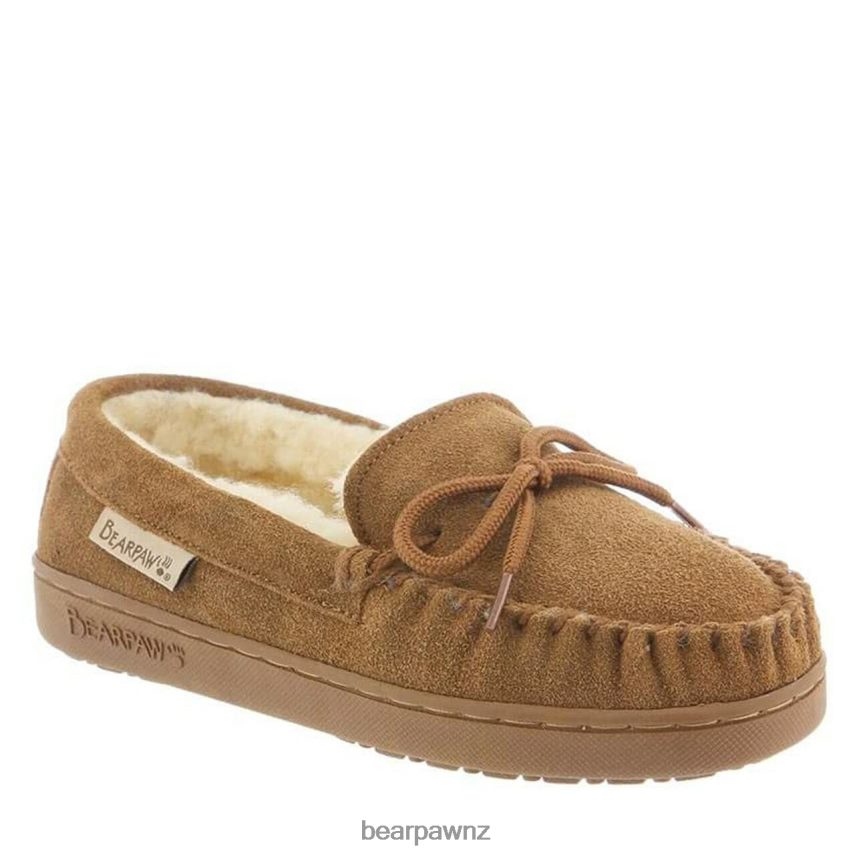 Slippers BEARPAW Moc II Youth Hickory Kids 04LP2L611