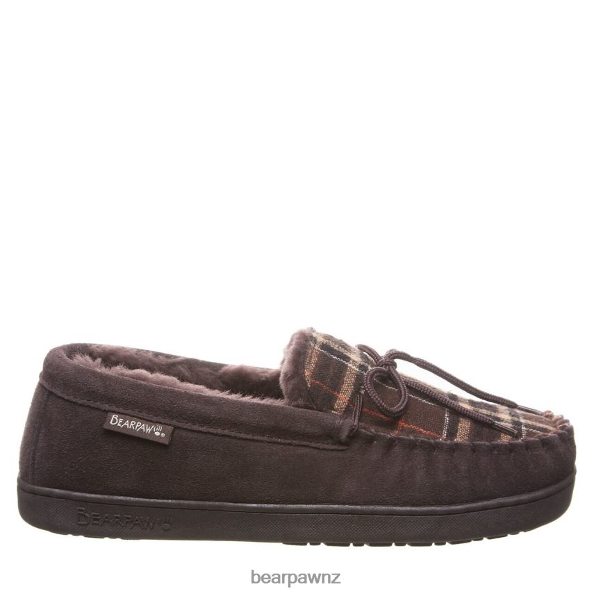 Slippers BEARPAW Moc II Chocolate Multi Knit Men 04LP2L541