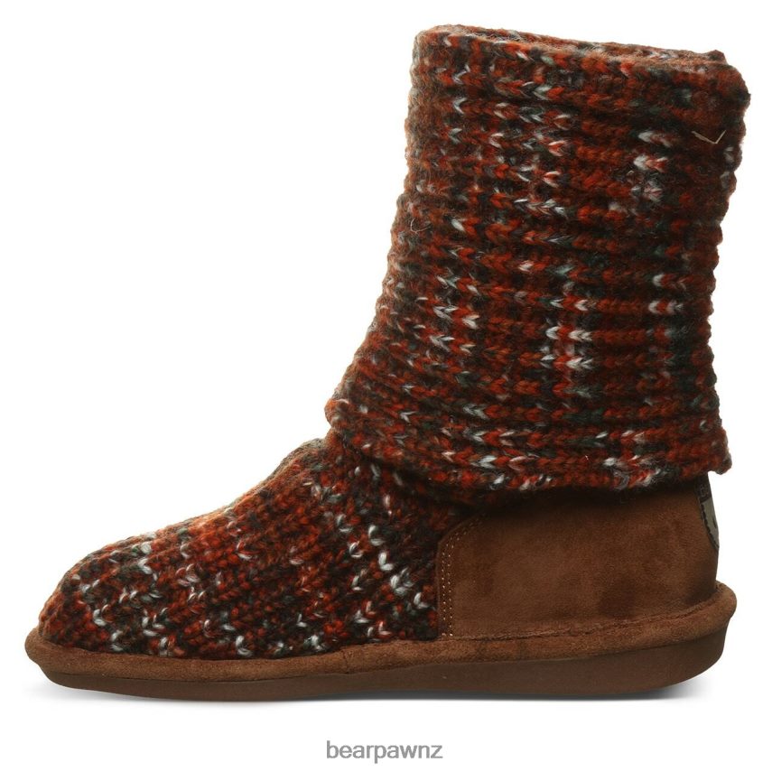 Boots BEARPAW Knit Tall Russet Women 04LP2L175