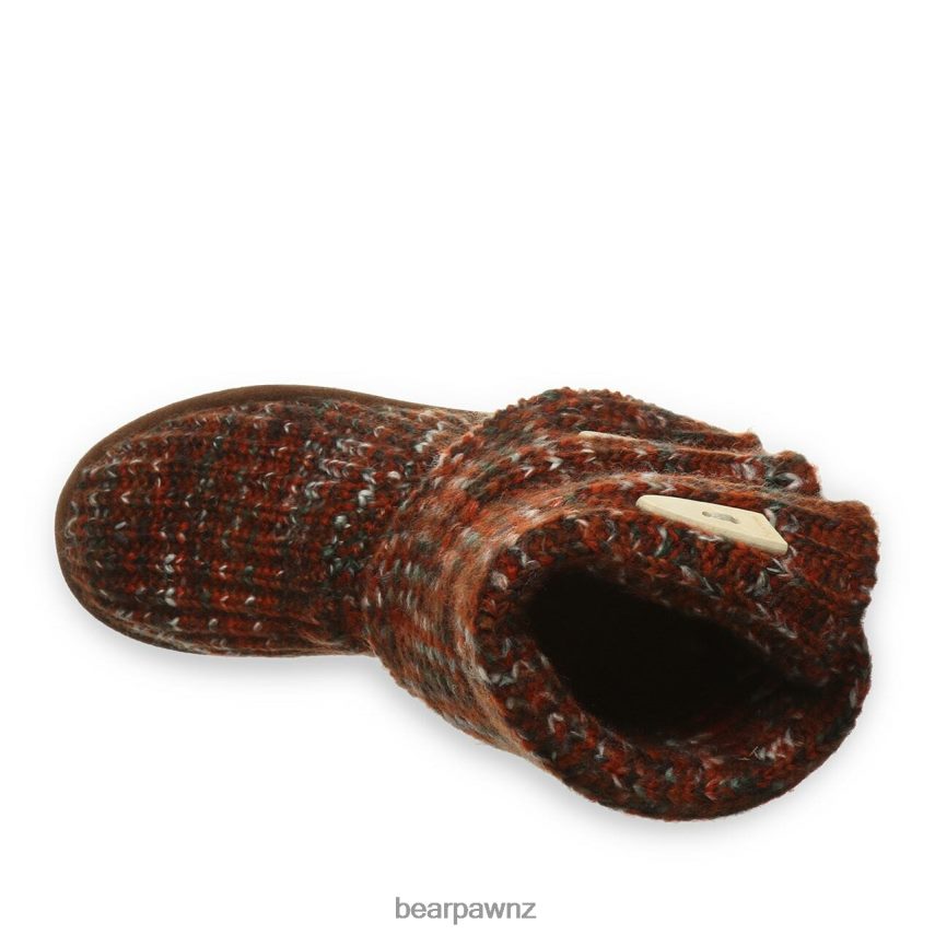 Boots BEARPAW Knit Tall Russet Women 04LP2L175