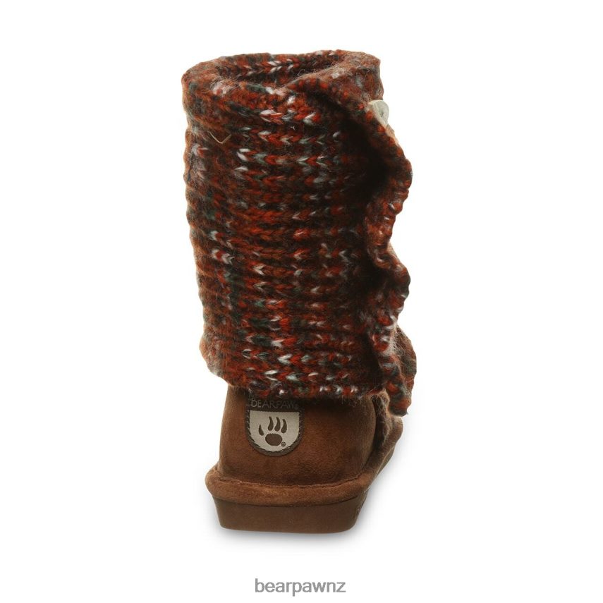 Boots BEARPAW Knit Tall Russet Women 04LP2L175