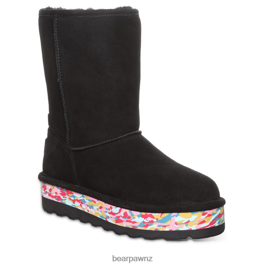 Boots BEARPAW Retro Elle Black Multi Women 04LP2L37