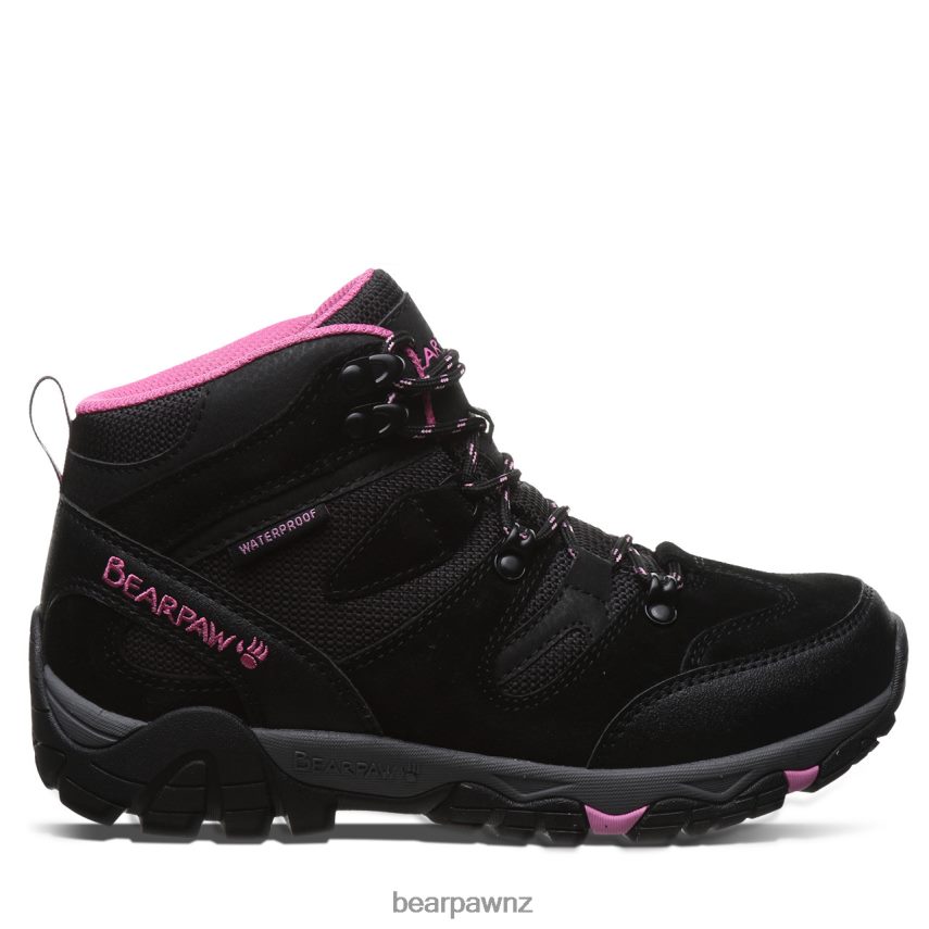 Hikers BEARPAW Corsica Black/Fuschia Women 04LP2L340