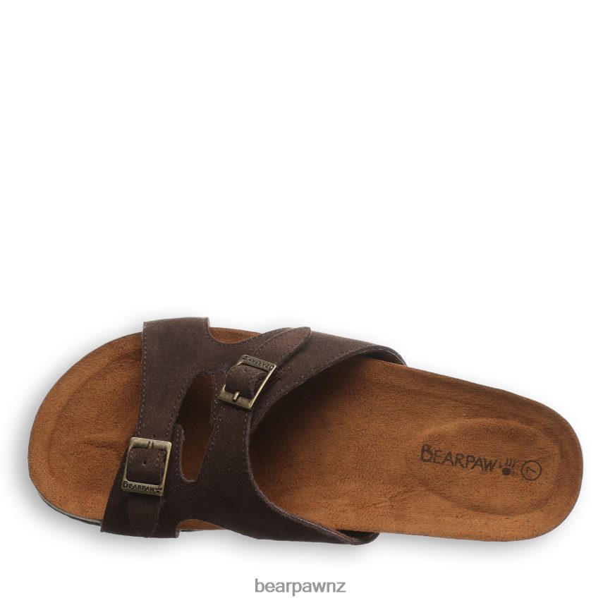 Sandals BEARPAW Jaycee Chocolate Women 04LP2L470