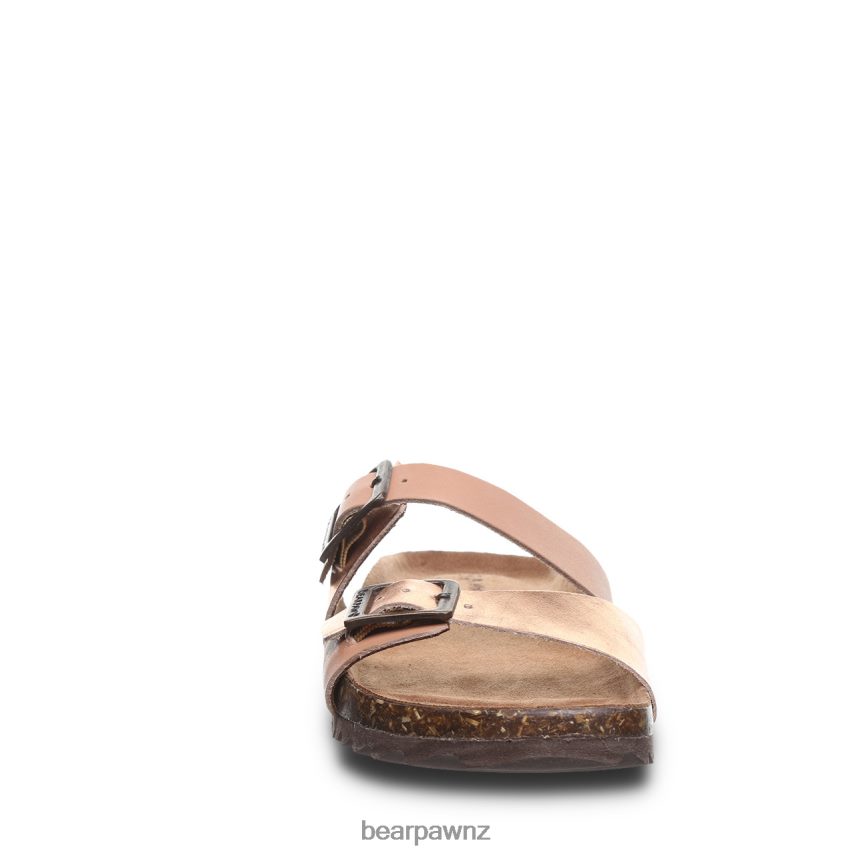 Sandals BEARPAW Julieta II Luggage/Rose Gold Women 04LP2L370