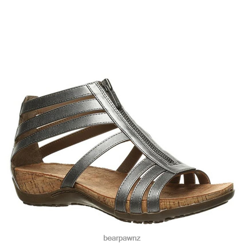 Sandals BEARPAW Layla Wide Gunmetal Women 04LP2L436