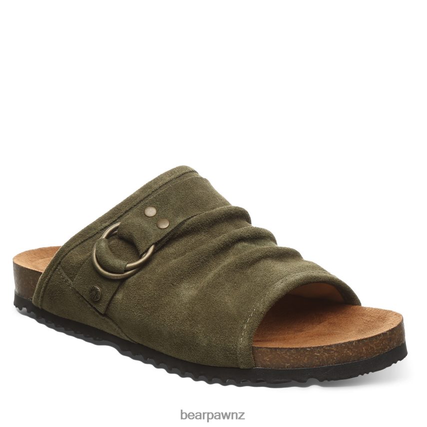 Sandals BEARPAW Lillie Dark Olive Women 04LP2L464