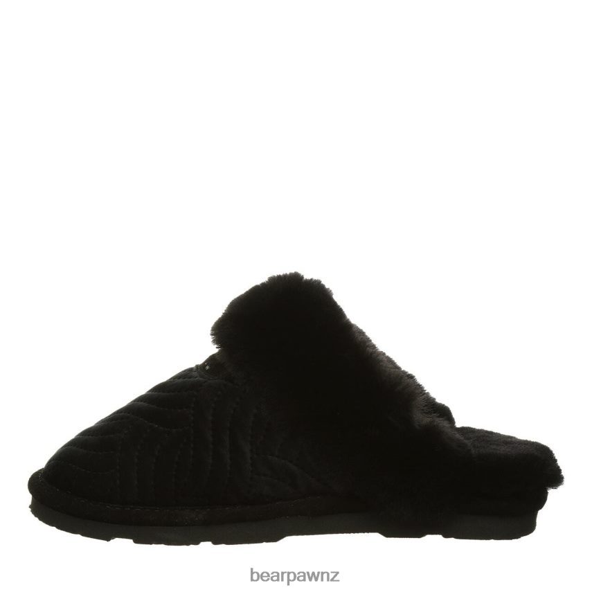 Slippers BEARPAW Effie Black Velvet Women 04LP2L310