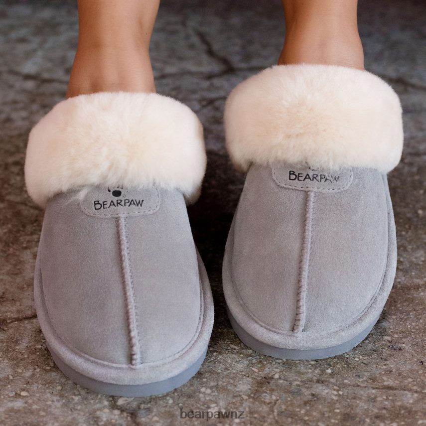 Slippers BEARPAW Loki Gray Fog Women 04LP2L270