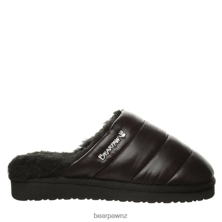 Slippers BEARPAW Puffy Slipper Black Women 04LP2L319