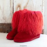 Boots BEARPAW Boo Red Women 04LP2L132 - Image 7