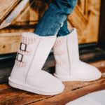 Boots BEARPAW Boshie Youth Pale Pink Kids 04LP2L608 - Image 7