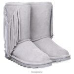 Boots BEARPAW Cherilyn Gray Fog Women 04LP2L18 - Image 8