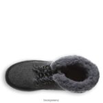 Boots BEARPAW Cheryl Black/Gray Women 04LP2L141 - Image 5
