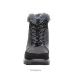 Boots BEARPAW Cheryl Black/Gray Women 04LP2L141 - Image 7