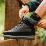 Boots BEARPAW Cheryl Black/Gray Women 04LP2L141 - Image 8
