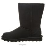 Boots BEARPAW Elle Short Vegan Black Women 04LP2L74 - Image 2