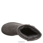 Boots BEARPAW Elle Short Vegan Charcoal Women 04LP2L228 - Image 5