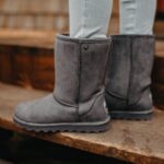 Boots BEARPAW Elle Short Vegan Charcoal Women 04LP2L228 - Image 7