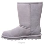 Boots BEARPAW Elle Short Wide Gray Fog Women 04LP2L12 - Image 2