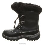 Boots BEARPAW Kelly Youth Black/Grey Kids 04LP2L595 - Image 2