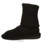 Boots BEARPAW Knit Tall Black Women 04LP2L178 - Image 2