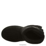 Boots BEARPAW Knit Tall Black Women 04LP2L178 - Image 5