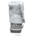 Boots BEARPAW Knit Tall Gray Fog Women 04LP2L177 - Image 6