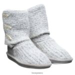 Boots BEARPAW Knit Tall Gray Fog Women 04LP2L177 - Image 8