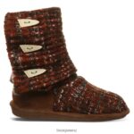Boots BEARPAW Knit Tall Russet Women 04LP2L175 - Image 3