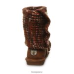 Boots BEARPAW Knit Tall Russet Women 04LP2L175 - Image 6