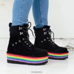 Boots BEARPAW Retro Alicia Black Women 04LP2L14 - Image 8