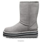 Boots BEARPAW Retro Elle Gray Women 04LP2L159 - Image 2