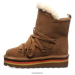 Boots BEARPAW Retro Mondi Youth Hickory Kids 04LP2L598 - Image 2