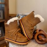 Boots BEARPAW Retro Mondi Youth Hickory Kids 04LP2L598 - Image 8