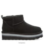 Boots BEARPAW Retro Shorty Black Women 04LP2L30 - Image 3