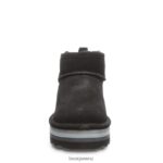 Boots BEARPAW Retro Shorty Black Women 04LP2L30 - Image 7