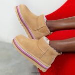 Boots BEARPAW Retro Shorty Iced Coffee Women 04LP2L29 - Image 9