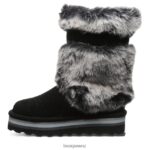 Boots BEARPAW Retro Tama Black/Gray Women 04LP2L27 - Image 2