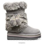 Boots BEARPAW Retro Tama Gray Fog Women 04LP2L151 - Image 3