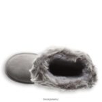 Boots BEARPAW Retro Tama Youth Gray Fog Kids 04LP2L597 - Image 5